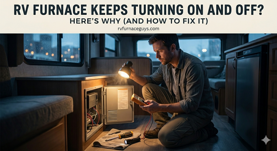 RV Furnace Keeps Turning On and Off? Here’s Why (And How to Fix It)